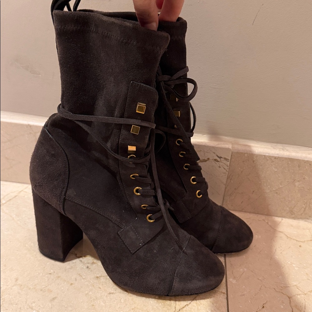 Stuart Weitzman size 8 lace up boots - Picture 4 of 7